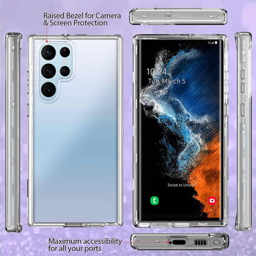 Husa Devia Husa Shark Series Samsung Galaxy S22 Ultra Clear