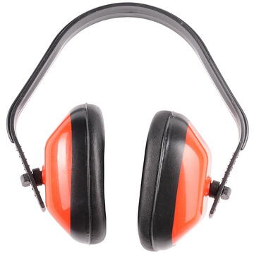 Casti pentru protectie urechi Ear Flap, standard EN352-1:2002, reduce zgomotul la 27dB - rosii