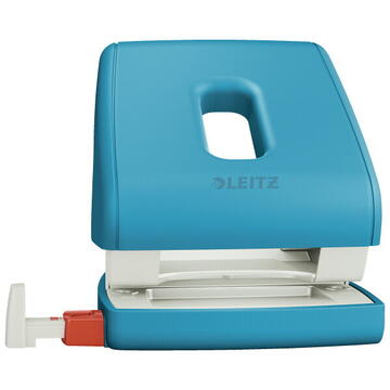 Perforator plastic LEITZ Cosy 5004, 30 coli, albastru celest