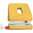 Perforator plastic LEITZ Cosy 5004, 30 coli, galben chihlimbar