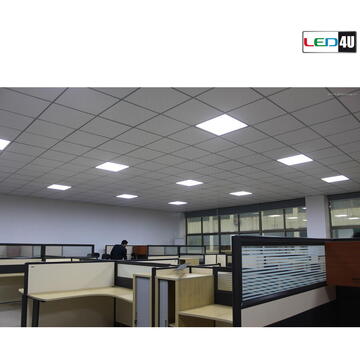 Panel LED sufitowy podtynkowy slim 12W Cold white 5500-6500K Led4U LD154C 170*170*H20mm