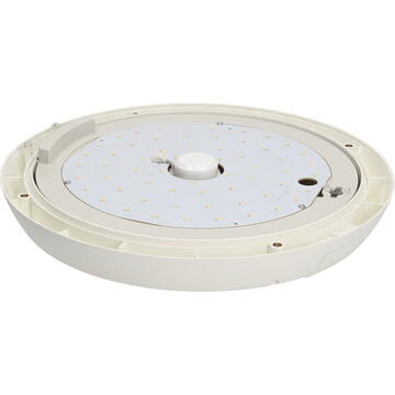 Orno Plafoniera LED ZEFIR cu senzor de miscare la microunde, alb, 25W