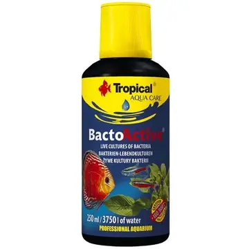 Accesorii pentru acvarii Solutie Bacto-Active, Tropical, Cultura bacteriana pentru acvariu, 250 ml