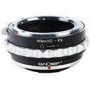 Adaptor montura K&F Concept Nikon AI(G)-FX de la Nikon G la Fuji X-Mount KF06.109