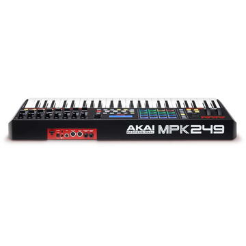 AKAI MPK 249 Control keyboard Pad controller MIDI USB RGB Black