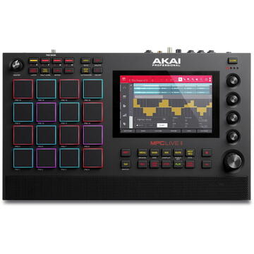 AKAI MPC Live II Standalone music production station Sampler MIDI USB Black