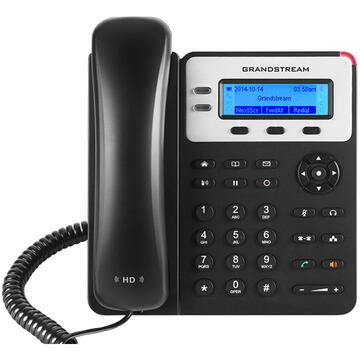 Telefon IP Grandstream GXP1625 IP PHONE, 2 linii, Black