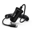 Hama Car charger, micro-USB, 2.4 A, black