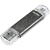 Memorie USB Hama "Laeta Twin" USB Flash Drive, USB 2.0, 16 GB, 10 MB/s, grey