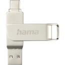 Memorie USB Hama "Rotate Pro" USB Stick, USB 3.0, 64GB, 70MB/s, silver