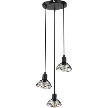 Activejet AJE-HOLLY 7 BLACK ceiling lamp