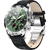 Smartwatch Garett Electronics Men Style 1.3" piele neagră Argintiu