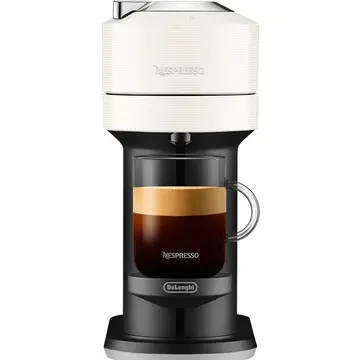 Espressor DeLonghi Nespresso Vertuo Next & Aeroccino ENV 120.WAE, capsule machine (white / black)