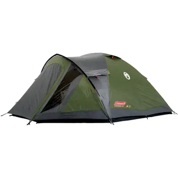 Coleman 4-person dome tent Darwin 4 Plus (dark green, with tunnel stem)