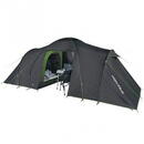 High Peak dome tent Como 6.0 (dark grey/green, with 2 bedrooms, model 2022)