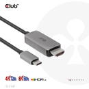 Club 3D CLUB3D USB Gen2 Type-C to HDMI 4K120Hz 8K60Hz HDR10 with DSC1.2 Active Cable M/M 3m / 9.84ft