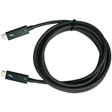 QNAP CAB-TBT305M-40G-LINTES 2 m 40 Gbit/s Black, Cable