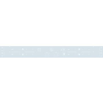 Plita Hotpoint HB 8460B NE/W hob White Built-in 59 cm Zone induction hob 4 zone(s)