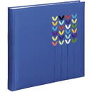 Hama "Blossom" Jumbo Album, 30x30 cm, 80 white pages, blue