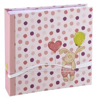 Hama "Small bunny" memo album for 200 photos with a size of 10x15 cm, pink