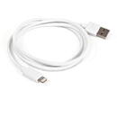 NewerTech OWC Prem. Braided USB - Lightning 1,0m - white