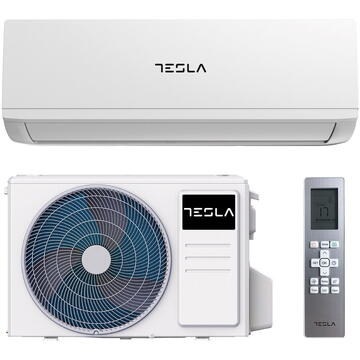 Instalatie de aer conditionat TESLA TM36I13-1232IAWUV Wi-Fi 12000 BTU  I Feel, Autocuratare, Filtru lavabil, Alb