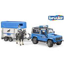BRUDER BROTHER Land Rover Defender Police Vehicle - 02588