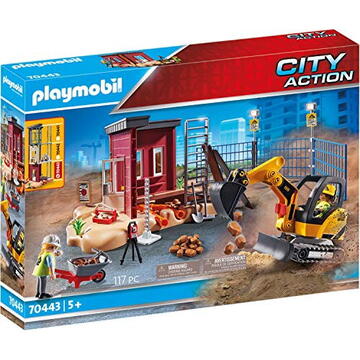 Playmobil mini excavator with component 70443