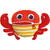 Schmidt Spiele Worry Eater Crabbi, cuddly toy (23.5 cm)