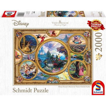 Schmidt Spiele Puzzle Disney Dreams Collection 2000 -  59607