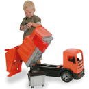 LENA GIGA TRUCKS garbage truck, toy vehicle (orange)