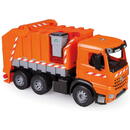 LENA GIGA TRUCKS Garbage truck Arocs with stickers, toy vehicle (orange)