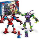 LEGO 76219 Marvel Super Heroes Spider-Man and Green Goblins Mech Duel Construction Toy (Superheroes Set with Action Figures, Buildable Toys for Children Aged 7+)