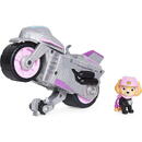 Spinmaster Spin Master Paw Patrol Moto Pups Skyes Motorcycle Toy Vehicle (Pink/Grey with Toy Figure)