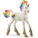 Schleich Bayala rainbow unicorn foal, toy figure