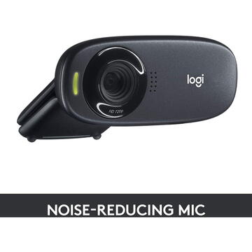 Camera web Logitech C310  microfon, negru