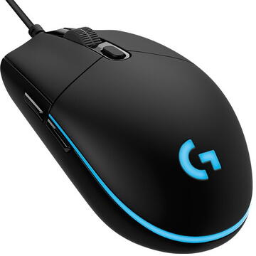 Mouse Logitech G Pro Gaming RGB LED, USB, Black