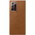 Husa Samsung Galaxy Note 20 Ultra (N985) - Capac protectie spate Leather Cover, Maro