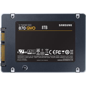 SSD Samsung 870 QVO 8TB 2.5 SATA-6.0Gbps