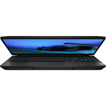 Notebook Laptop Lenovo Gaming 15.6'' IdeaPad 3 15IMH05, FHD IPS, Procesor Intel® Core™ i7-10750H (12M Cache, up to 5.00 GHz), 16GB DDR4, 512GB SSD, GeForce GTX 1650 Ti 4GB, Free DOS, Onyx Black