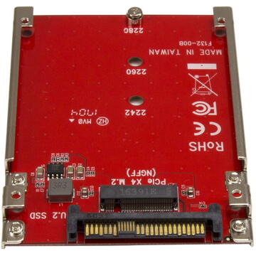 STARTECH Adaptor  U2M2E125, U.2 - M.2 NVMe