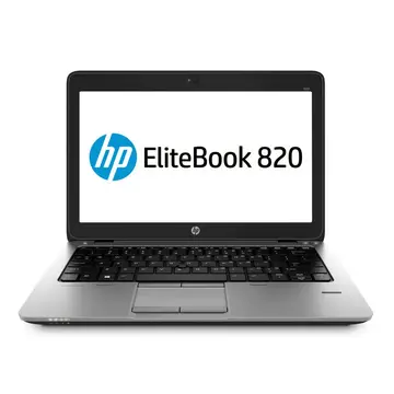 Laptop Refurbished Laptop HP Elitebook 820 G2, Intel Core i5-5300U 2.30GHz, 4GB DDR3, 120GB SSD, 12.5 Inch, Webcam + Windows 10 Home