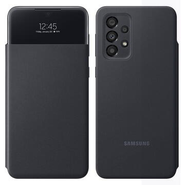 S View Wallet Cover Samsung Galaxy A33 5G Negru