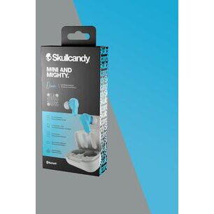 Casti SKULLCANDY Dime True Wireless IN-EAR, Light Grey/Blue