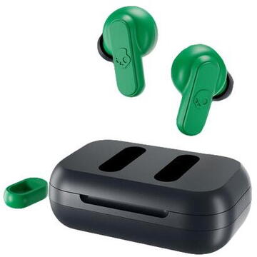 Casti SKULLCANDY Dime True Wireless IN-EAR, Dark Blue/Green