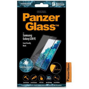 PanzerGlass Samsung Galaxy S20 FE Edge-to-Edge Anti-Bacterial