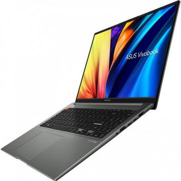 Notebook Asus VivoBook S16X M5602RA 16" WQXGA+ AMD Ryzen 7 6800H 16GB 512GB SSD  AMD Radeon Graphics 680M Windows 11 Home Midnight Black