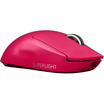 Mouse Logitech Pro X Superlight LightSpeed Hero 25K DPI, Magenta
