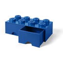 Room Copenhagen LEGO Brick Drawer 8 blue - RC40061731