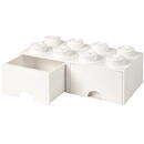Room Copenhagen LEGO Brick Drawer 8 white - RC40061735